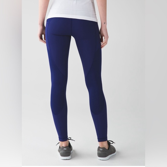 Lululemon all the right places leggings in hero blue size 6 - Picture 2 of 10